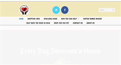 Desktop Screenshot of indianasaveadog.com